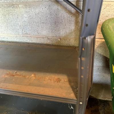 Two Metal Tool Shelves