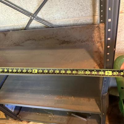Two Metal Tool Shelves