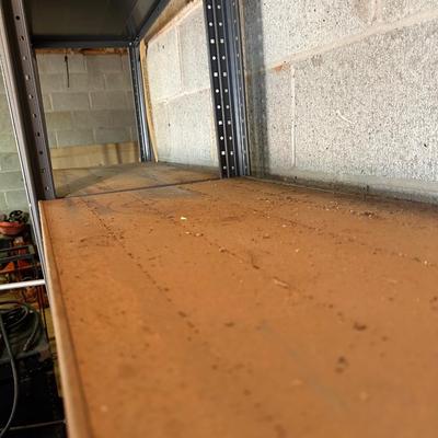 Two Metal Tool Shelves