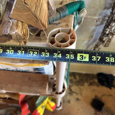 Heavy duty plastic shelves