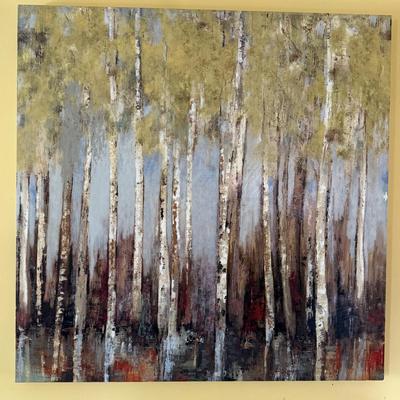 Birch Tree Canvas Art (L-HS)