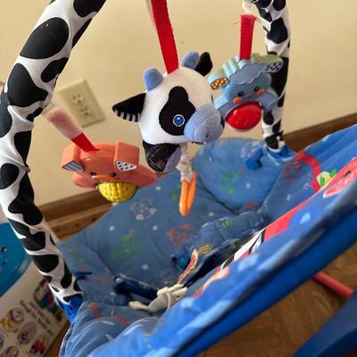 Baby Bouncer, Rolling Swing & Activity Chair Lamp