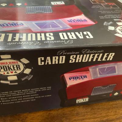 Poker card shuffler and Twins items
