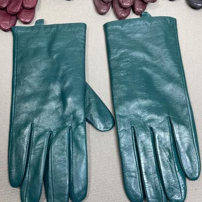 7 Pairs of Ladies Gloves Leather