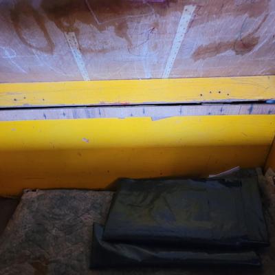 Big wooden old box