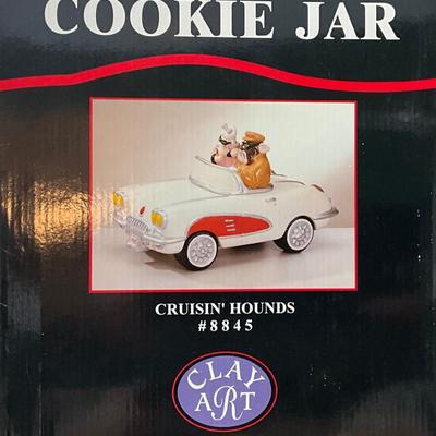 Vintage Collectable (Cruisin Hounds) Cookie Jar