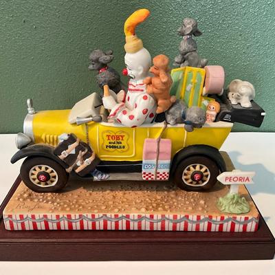 Toby the Clown Collection by Ron Lee, #1550 Will It Play in Peoria