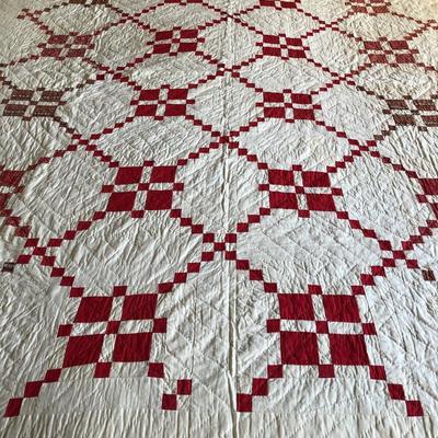 Antique Vintage Chain Quilt