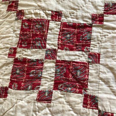 Antique Vintage Chain Quilt