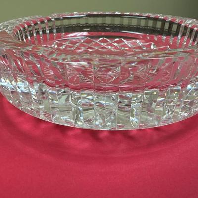 6” Waterford ashtray