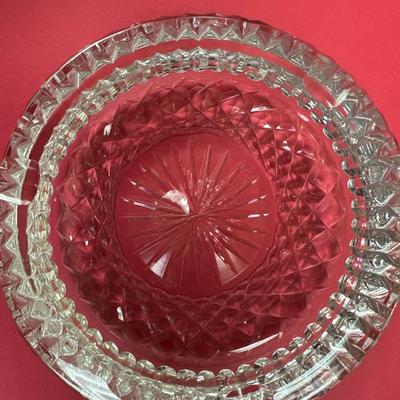 6” Waterford ashtray