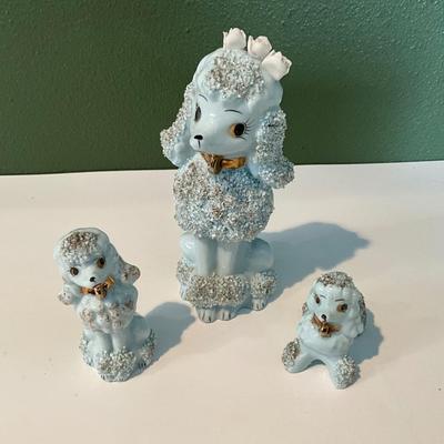 Vintage Royal Japan Ceramic Spaghetti Poodles