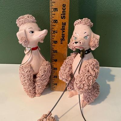 Vintage Royal Japan Ceramic Spaghetti Poodles