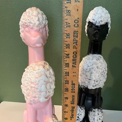 Royal Haeger 19” Poodles handcrafted. 3