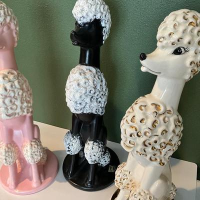 Royal Haeger 19” Poodles handcrafted. 3