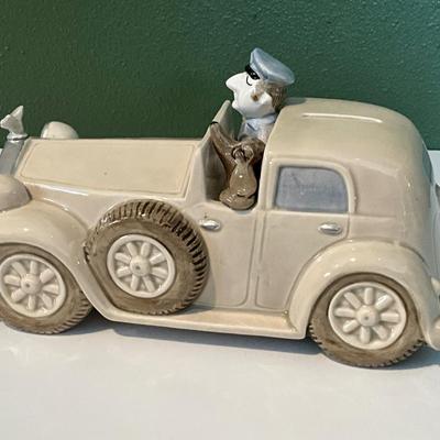 Vintage 1978 Fitz & Floyd Bank Rolls Piggy Bank
