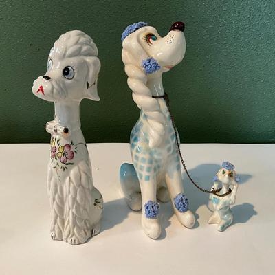Vintage Royal Japan Ceramic Spaghetti Poodles