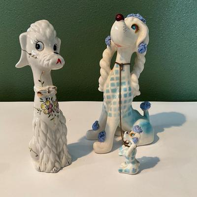Vintage Royal Japan Ceramic Spaghetti Poodles