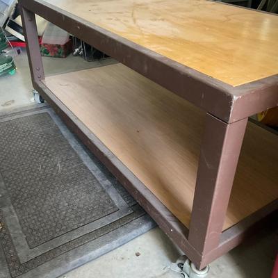 Table On Rollers.