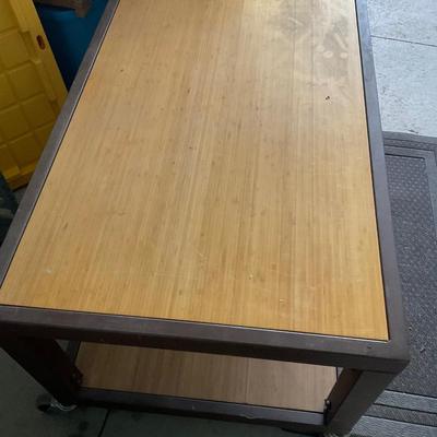 Table On Rollers.