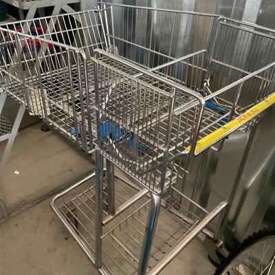 Vintage Jack and Jill Grocery Cart.