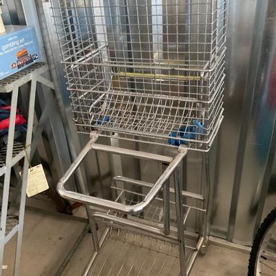 Vintage Jack and Jill Grocery Cart.