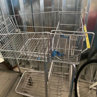 Vintage Jack and Jill Grocery Cart.