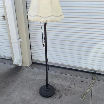 Vintage Floor Lamp With Shade.