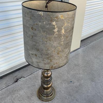 Stiffel Table Lamp And Shade.