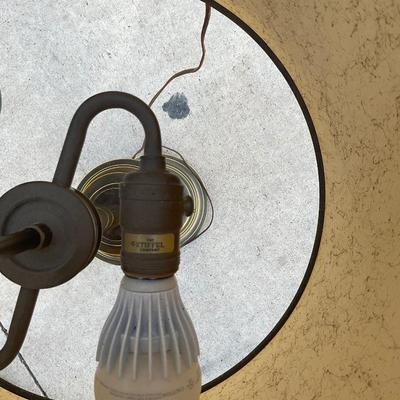 Stiffel Table Lamp And Shade.