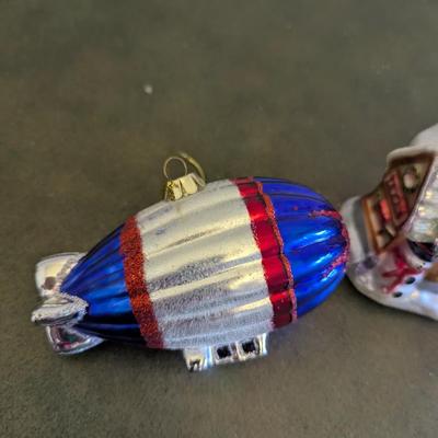 Verre Glass Christmas Ornaments