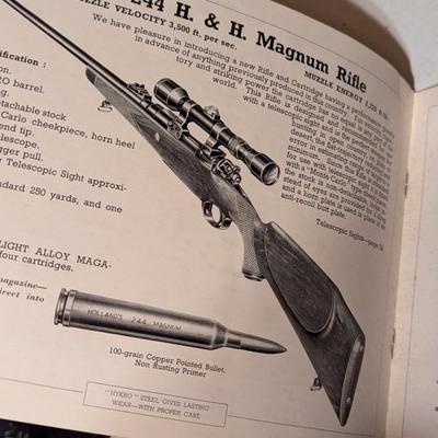 Buxton’s Guide Foreign Firearms & Holland & Holland Sporting Guns & Rifle Catalog