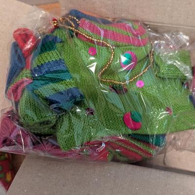 Christmas Decor Candles Bags Stocking Hanger