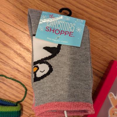 Christmas Decor Candles Bags Stocking Hanger