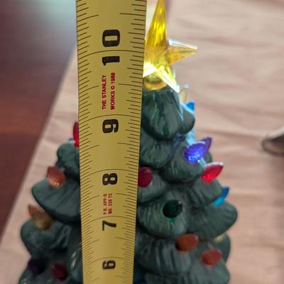 Holiday Decor Miniature Birds Battery Operated Christmas Tree