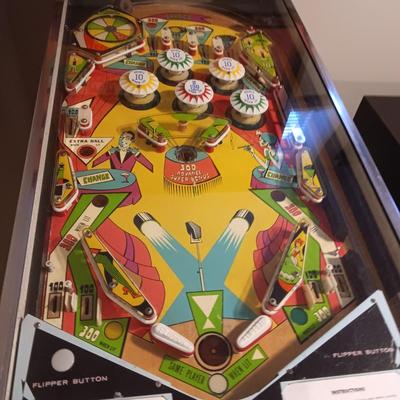 STANDARD SIZE WORKING "CABARET" PINBALL MACHINE