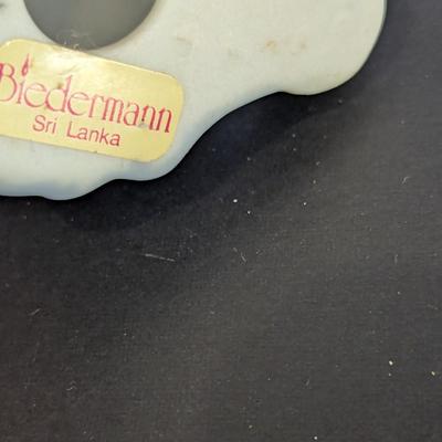 Biedermann Sri Lanka Bunny Rabbit Candle Holders