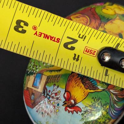 Vintage Paper Mache’ Easter Egg Candy Container Some Made In Germany