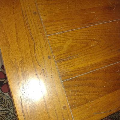 Broyhill Attic Heirlooms Wooden Coffee Table with Drawer- Approx 50" X 32" x 19 1/4" Tall
