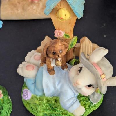 Easter Bunny Figurines