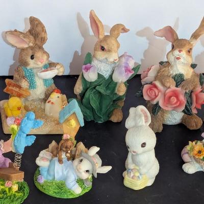 Easter Bunny Figurines