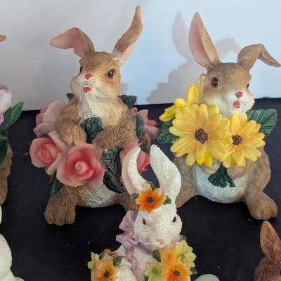 Easter Bunny Figurines