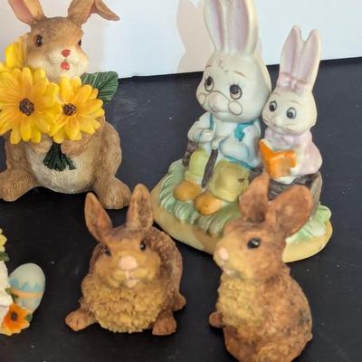 Easter Bunny Figurines
