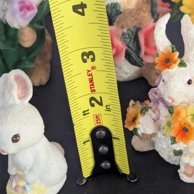 Easter Bunny Figurines