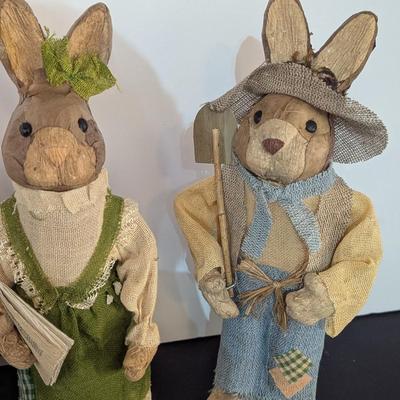 Decorative Bunny Figurines