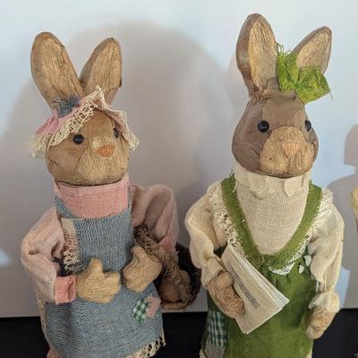 Decorative Bunny Figurines