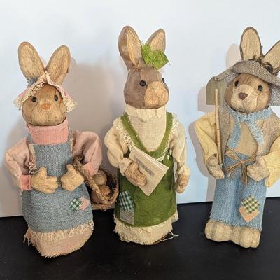 Decorative Bunny Figurines