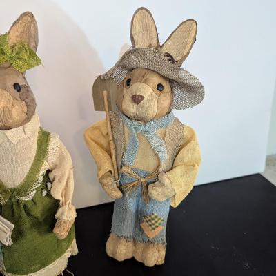 Decorative Bunny Figurines