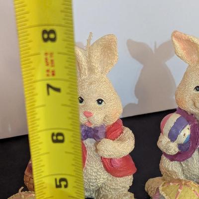 Bunny Candle Figurines & Eggs
