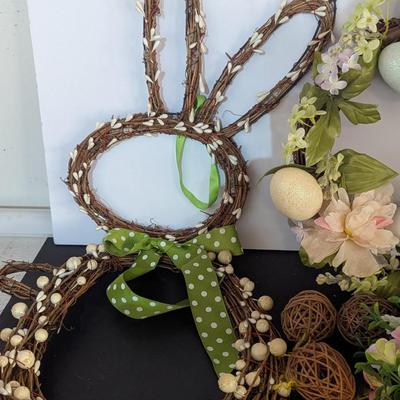 Easter Decorations Wreaths Lights Wall Decor